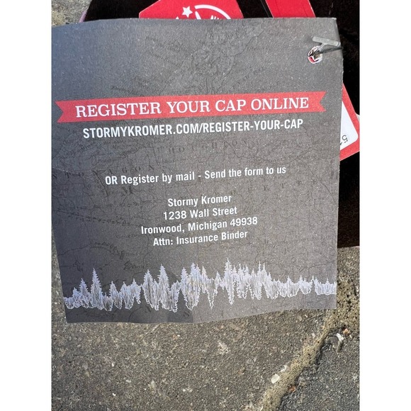 Stormy Kromer kickback brown & pink warm outdoor hat size 7 - Picture 5 of 5